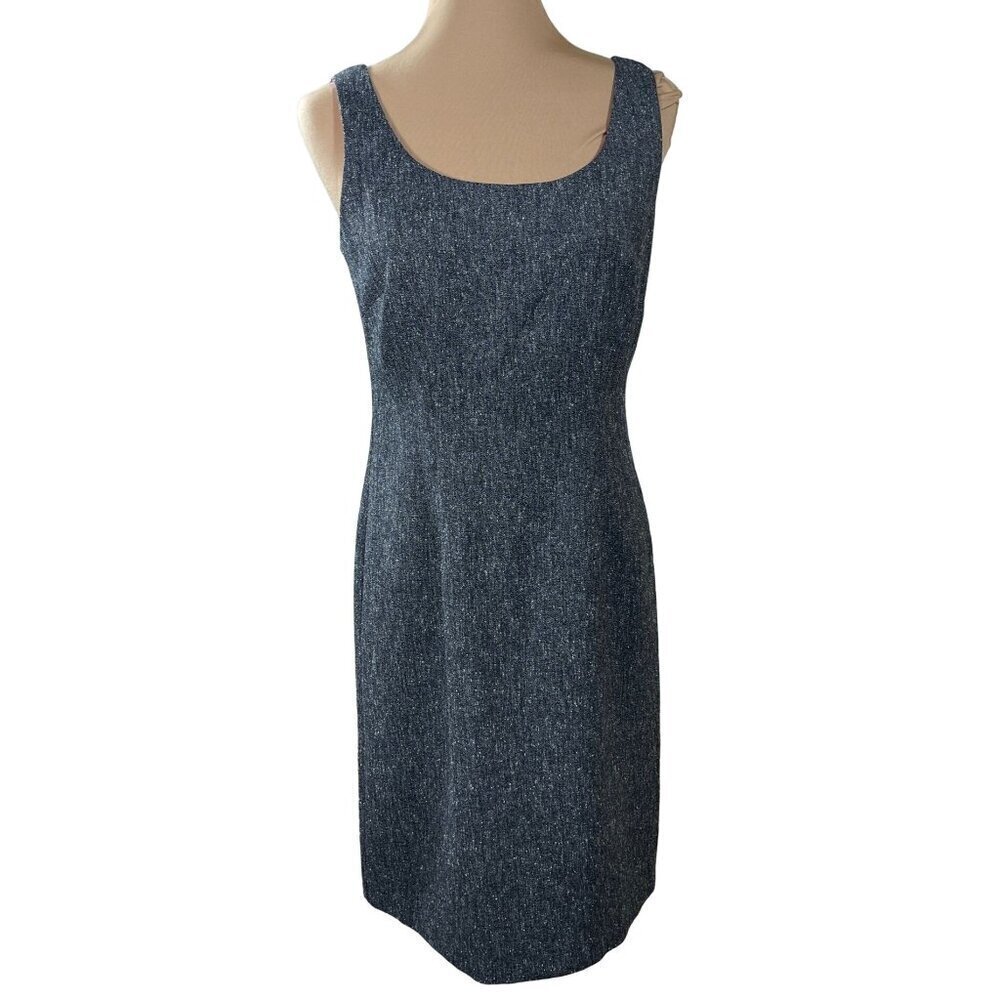 Jessica Howard Sheath Dress Dark Gray Sleeveless Size 6